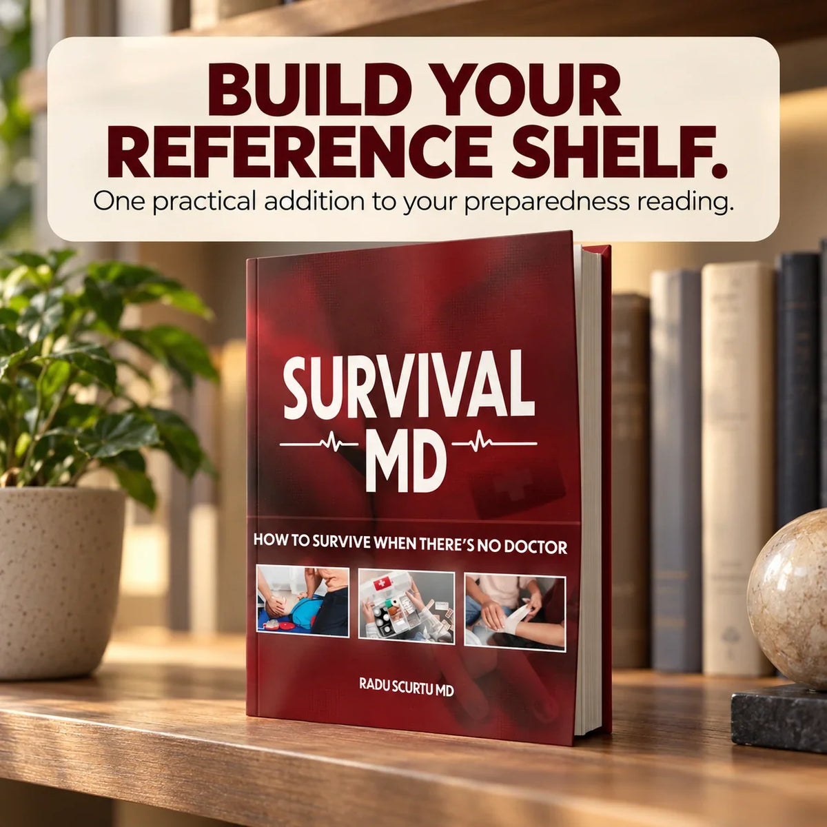 📖 Survival MD Book - How To Survive When There’s No Doctor