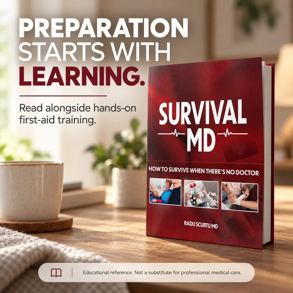 📖 Survival MD Book - How To Survive When There’s No Doctor